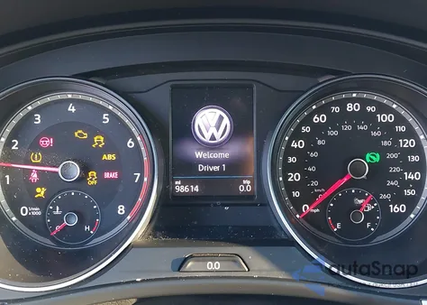 2018 Volkswagen Atlas 2.0T Se из США, поврежденный, VIN 1V2CP2CA7JC597722